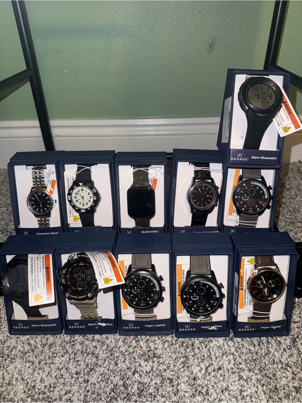 Mens Watch Lot All New with Tags by George